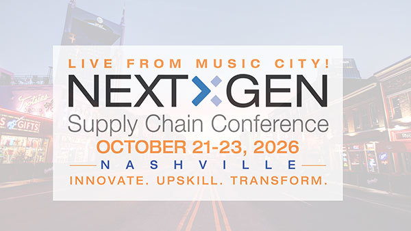 The 2026 NextGen Supply Chain Conference returns to Nashville with a practitioner-led agenda focused on how supply chain leaders are innovating with technology, upskilling their teams, and transforming operations across key industries.