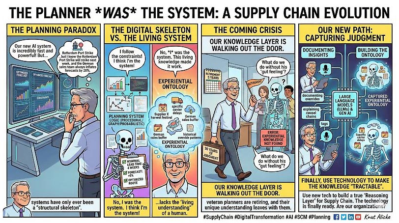 Supply chains have been running on human memory for 30 years. That is about to change.